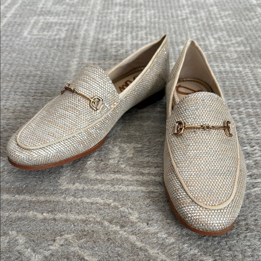 Sam Edelman Lorraine Metallic Loafers 6